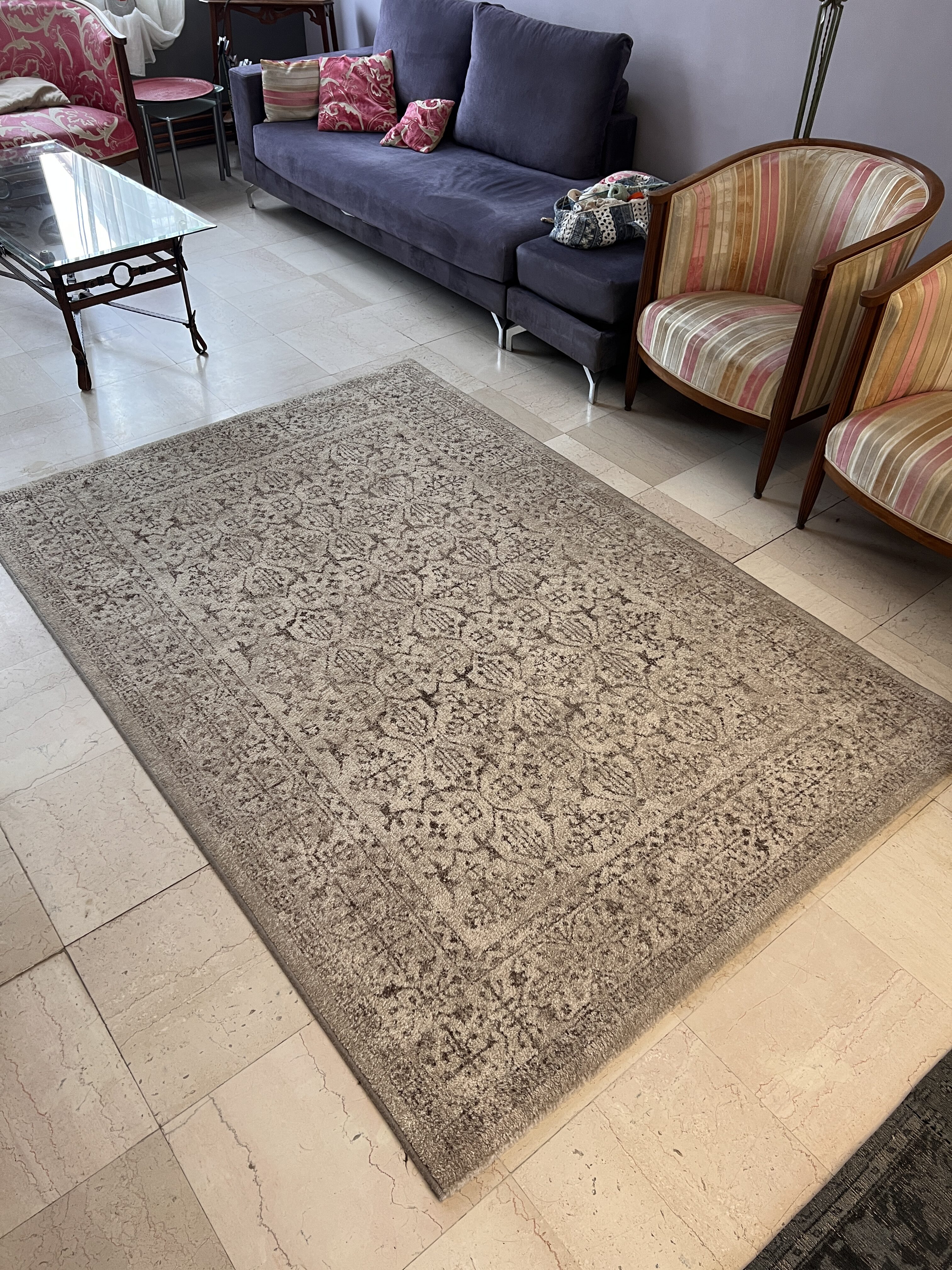 Un tapis propre après un nettoyage en profondeur - CleanWash Services Arras